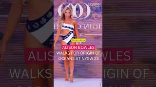 Alison Bowles Walks For Origin Of Oceans At