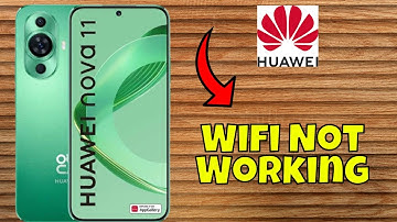 Wifi Not Working || Wifi not connecting || Wifi connection problem solved Huawei Nova 11
