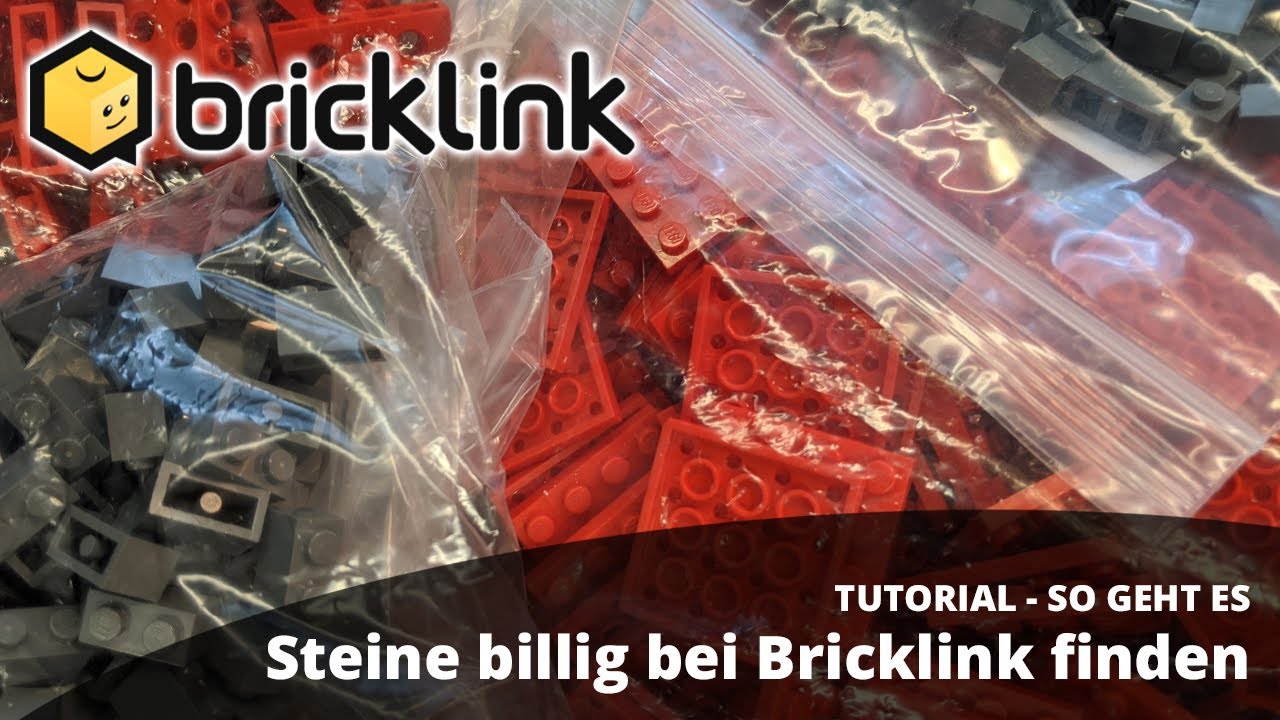 LEGO TUTORIAL • Steine billig bei Bricklink finden - YouTube