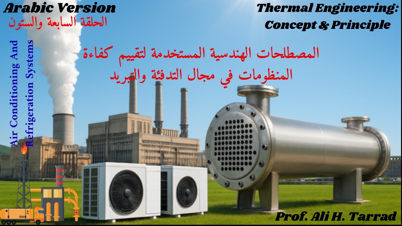 Terminology Used in.... المصطلحات الهندسية المستخدمة لتقييم كفاءة المنظومات في مجال التدفئة والتبريد