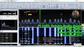 23.07.2026 08:17UTC, [Es], Polskie Radio Opole, POL, 103.2MHz, 1445km