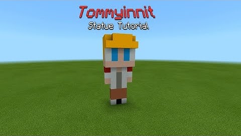 Minecraft: TommyInnit Statue Tutorial