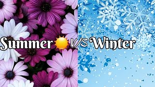 Summer vs Winter pls like and subscribe my channel I hope you all love my videos #bts #army #blink
