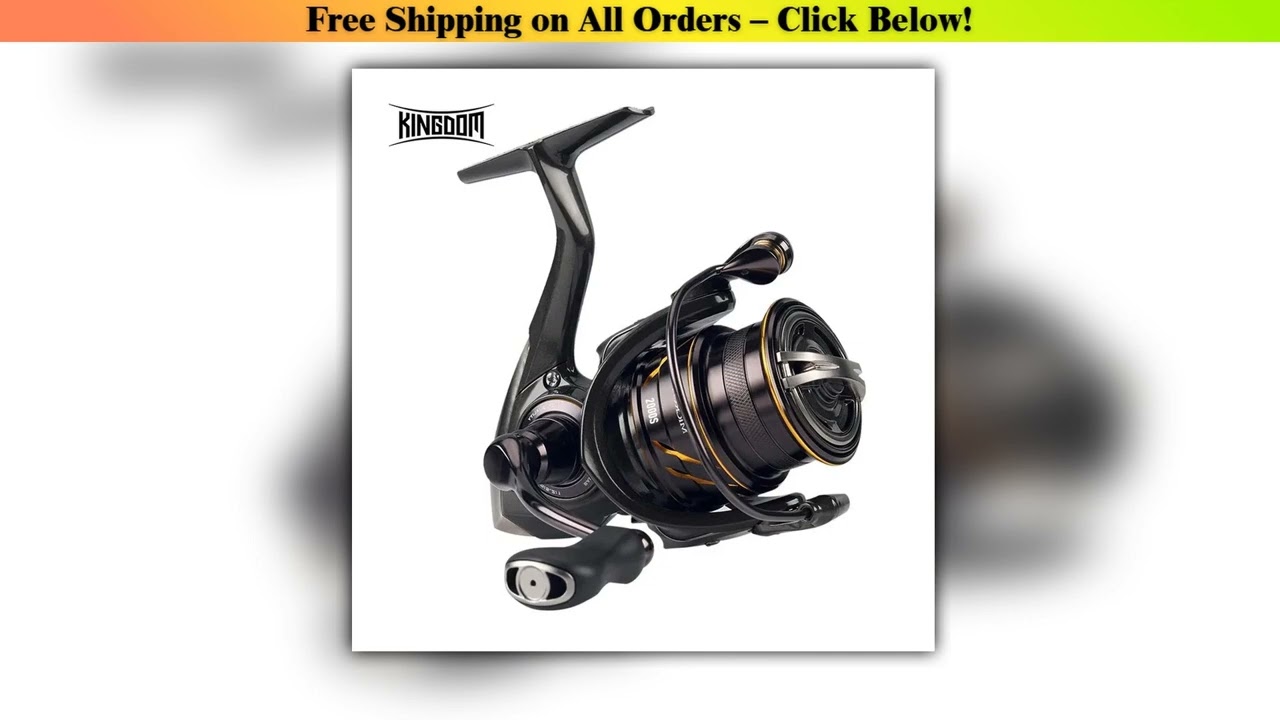Kingdom Micro Fly Pro Fishing Spinning Reel 160g Ultralight 8+1BB 7KG Max Drag 5.2:1 Freshwater