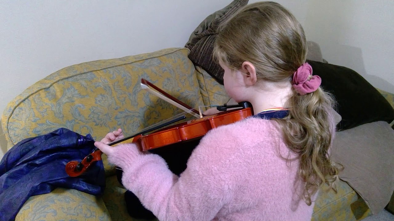 ABRSM Grade 1 Performance Grade violin EXAM RESULTS REVEAL age 7 details in text box below! DAY 143