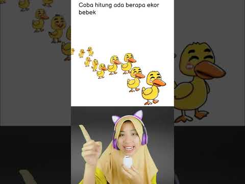 Ada berapa bebek di gambar ini? #tebaktebakan #tekateki #shorts