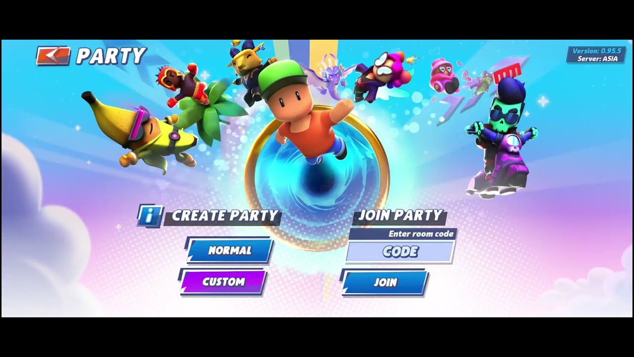 My friend @Detroxsg playing with join #stumbleguys