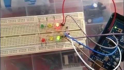 cruce de semaforos con ARDUINO c/codigo
