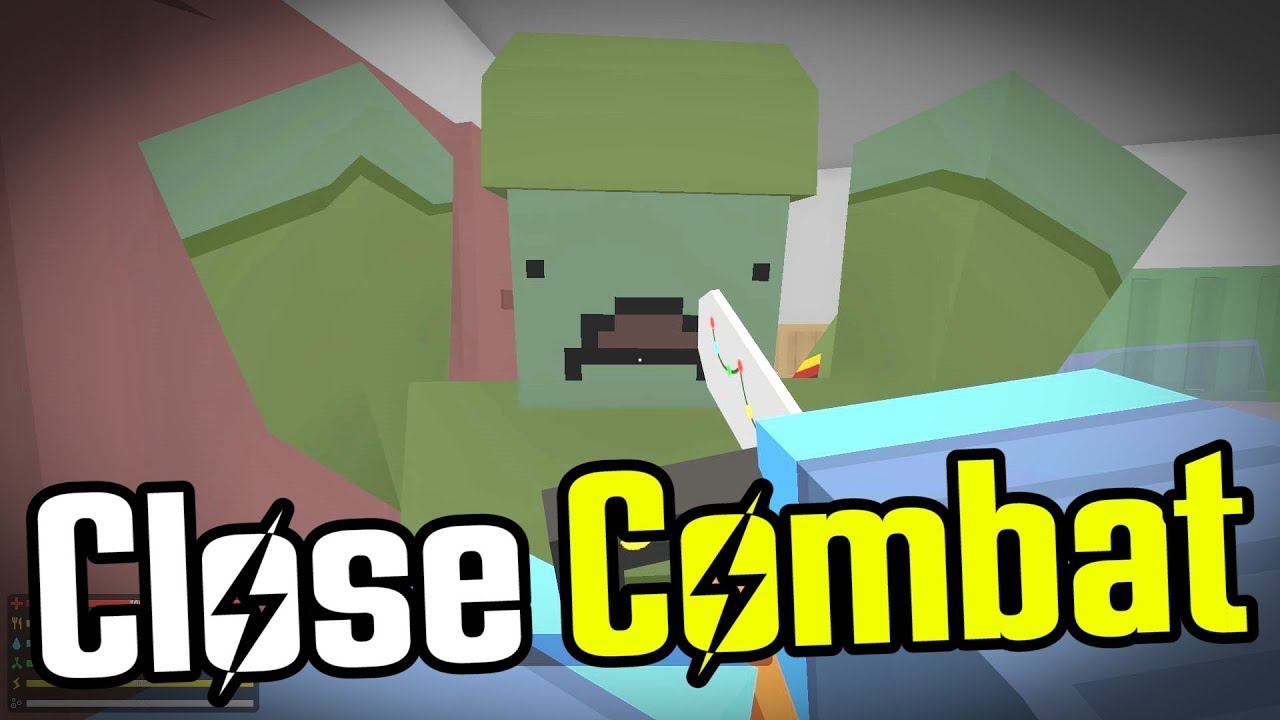 MAN vs UNTURNED - E14 - Close Quarters Combat!! - Unturned Germany Map Playthrough