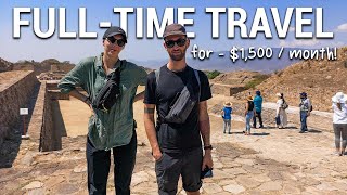 How to afford full-time travel (with less than 1,500$ a month!) + free budgeting tool