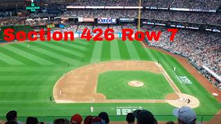 Full Citizen's Bank Park View from Section 426 row 7, Phillies vs Braves 9/5/2026 News