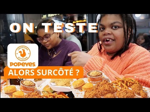 ON TESTE POPEYES = MIEUX QUE KFC??