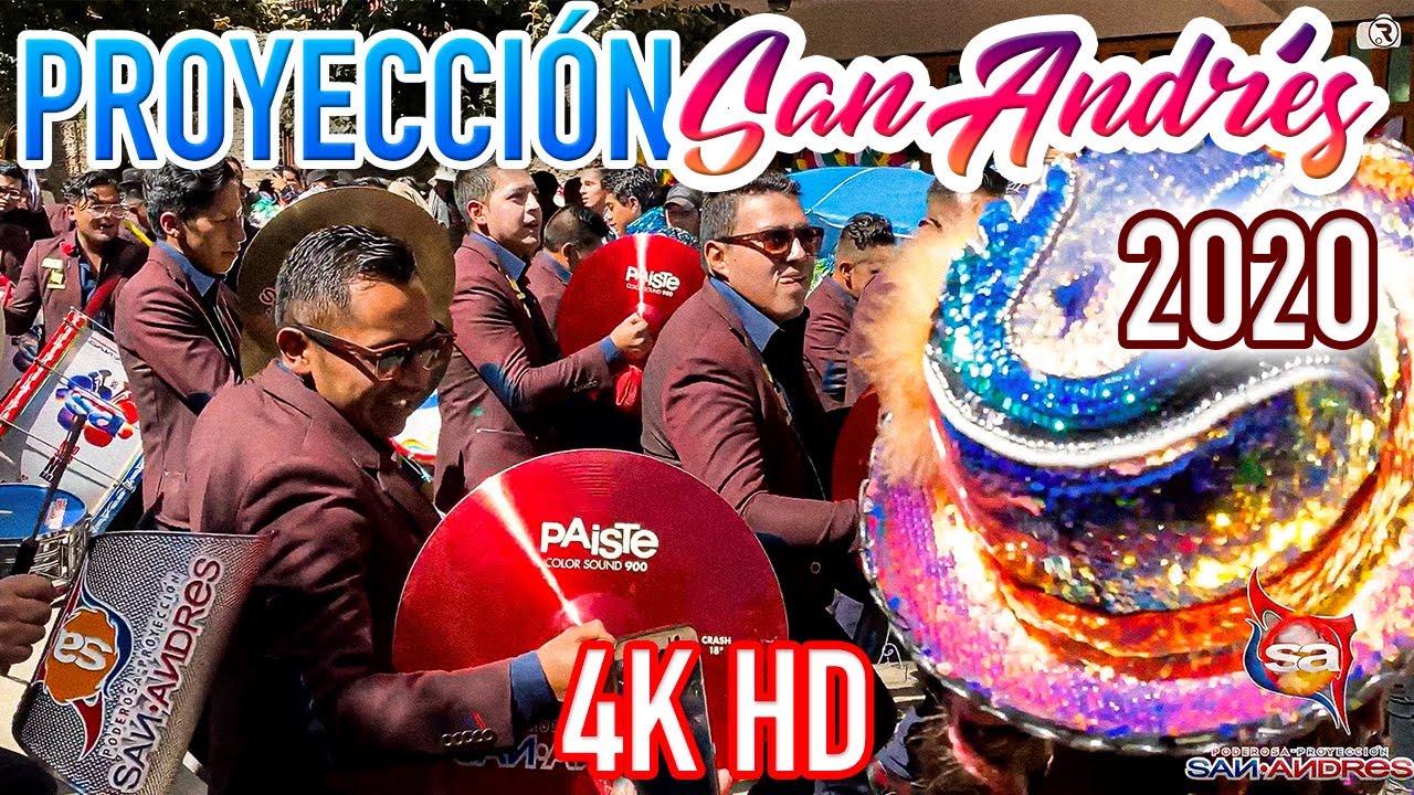 Banda Proyección San Andrés de La Paz - Mix de Caporales - Carnaval de Oruro 2020