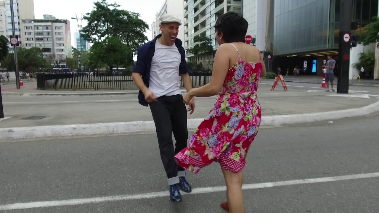 Dança Rockabilly / Rock and Roll em São Paulo - Vivian Pennafiel, Bruno Coimbra e Francisco Nogueira