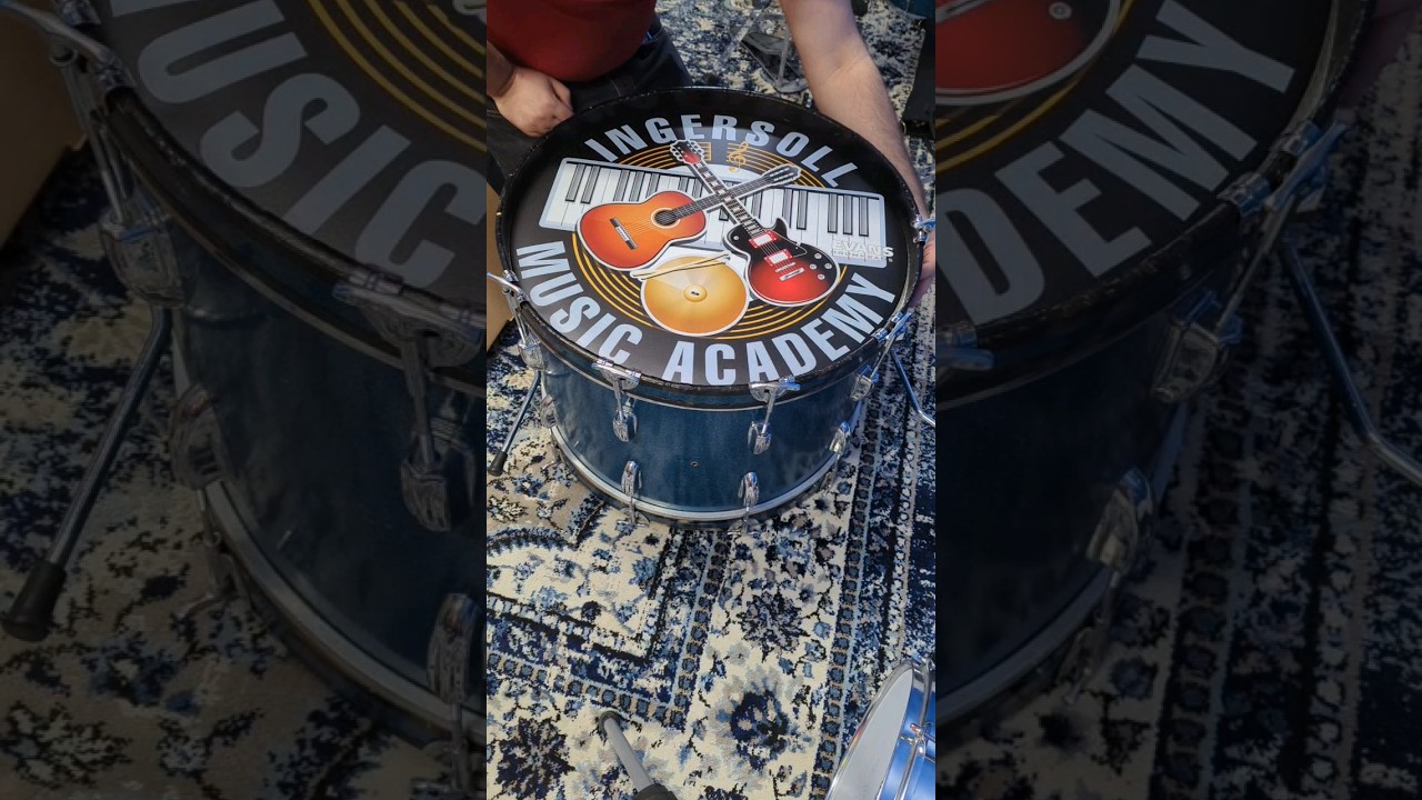 Custom Drum heads. Evans dB One 