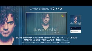 David Bisbal - Inicio presentacion album "Tu y yo"