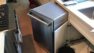 Viking dish washer mounting bracket