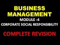 BUSINESS MANAGEMENT | CORPORATE SOCIAL RESPONSIBILITY | ETHICS | BCOM | CALICUT