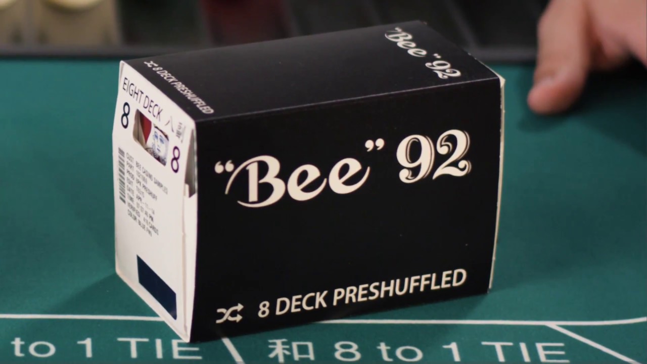 PRE SHUFFLED PLAYING CARDS