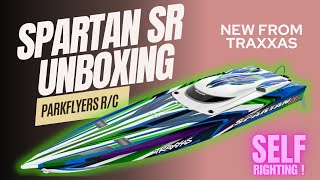 TRAXXAS Spartan Self Righting Speed Boat - Unboxing !!