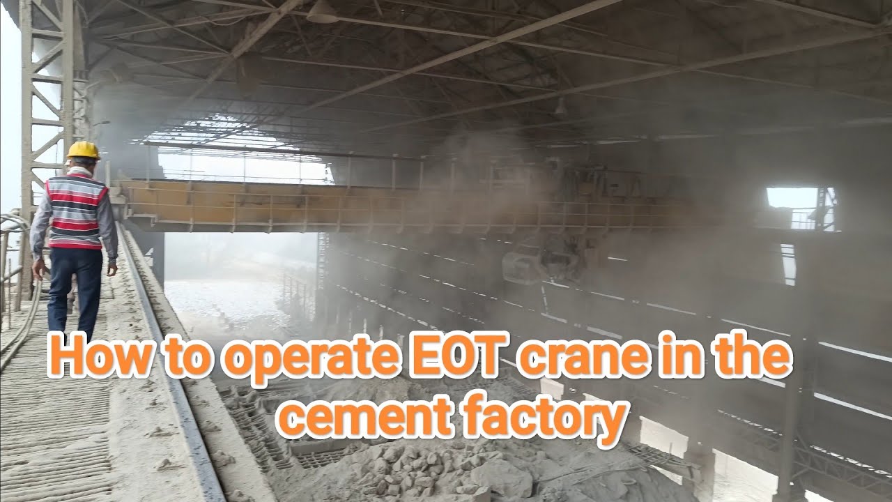 EOT crane operation 