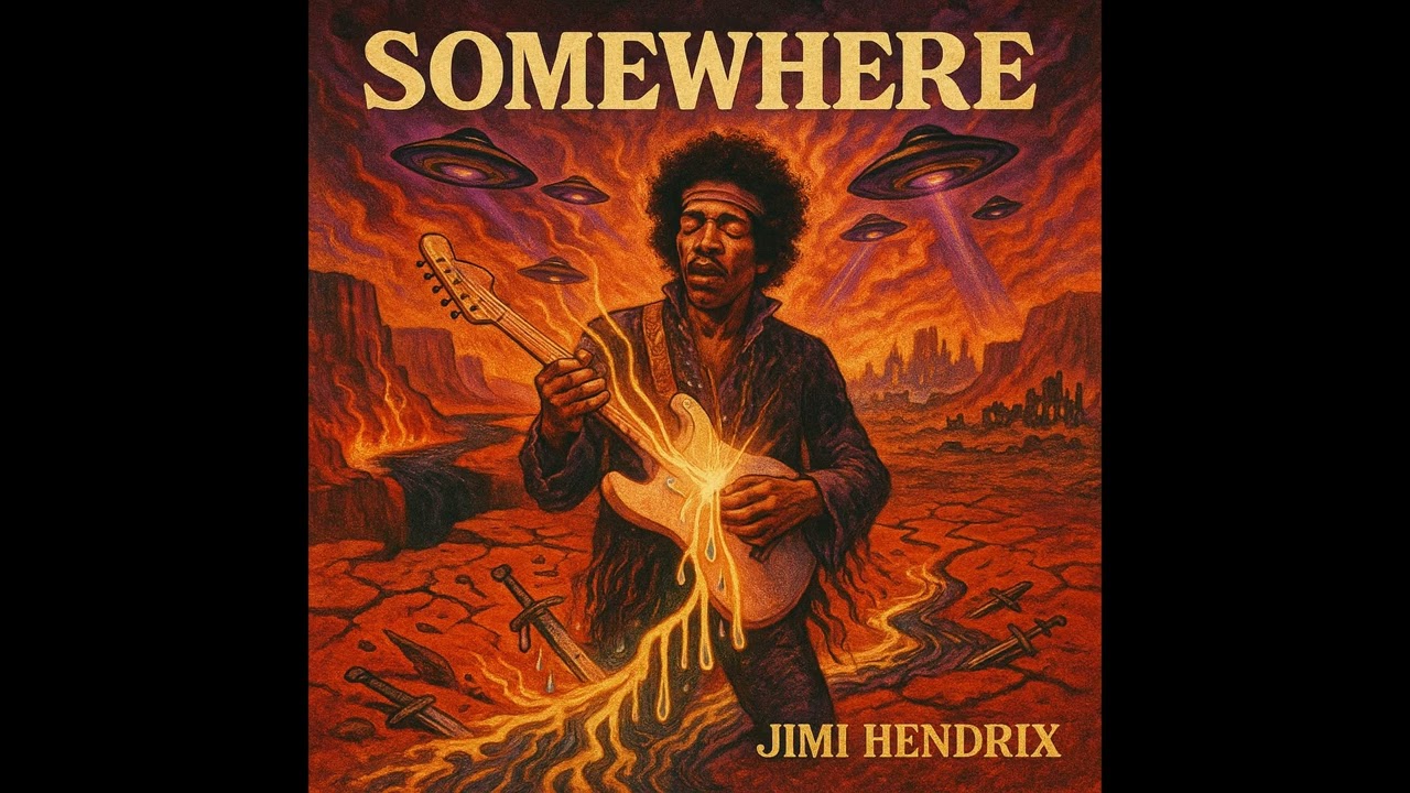Jimi Hendrix – Somewhere (Lyrics + English / Legendado Portugues