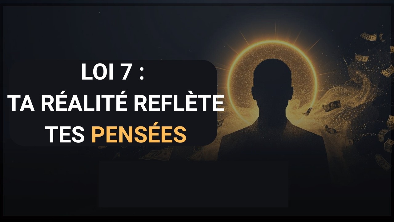 LOI 7 : Ta Réalité Reflète Tes Pensées