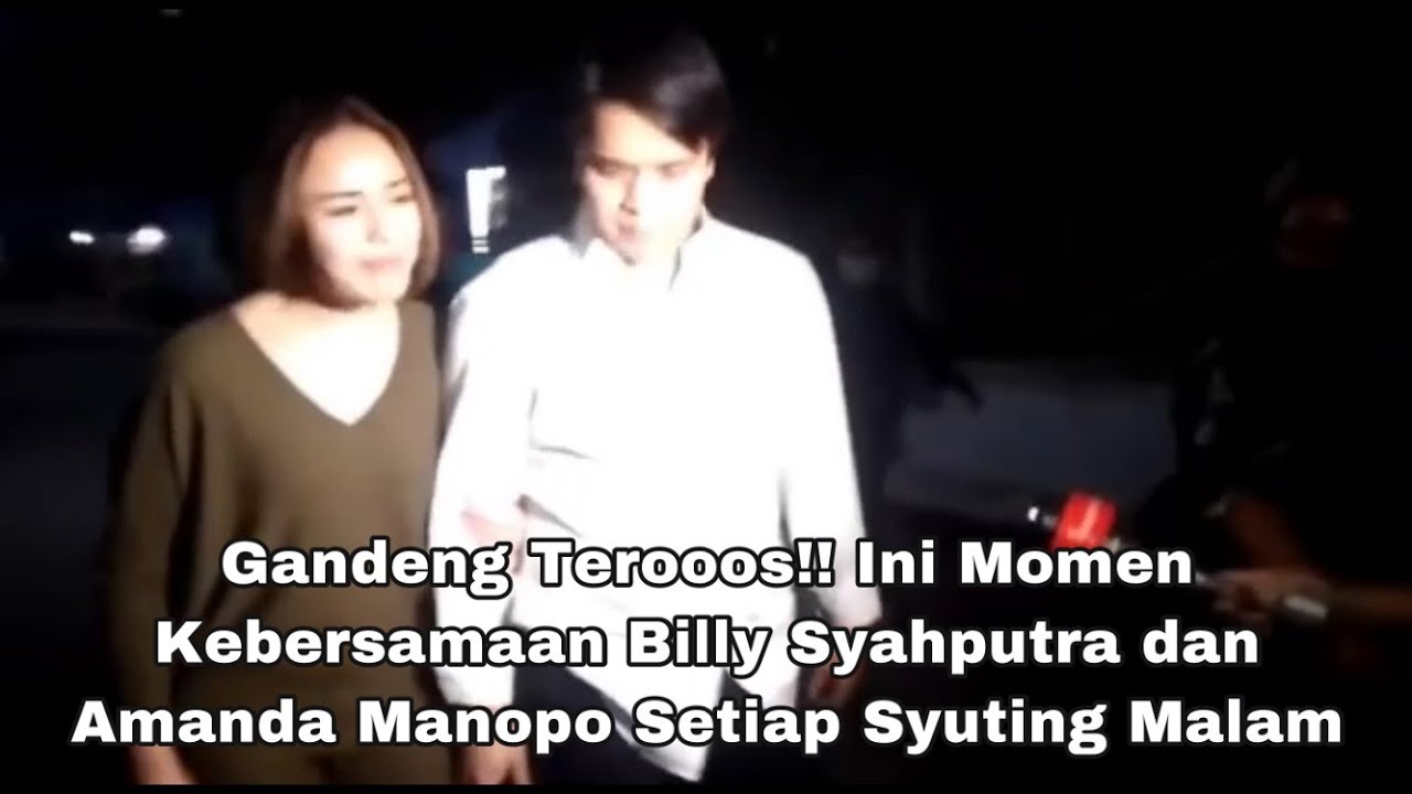 Gandeng Terooos!! Ini Momen Kebersamaan Billy Syahputra dan Amanda Manopo Setiap Syuting Malam