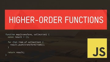 Higher-order Functions in Javascript