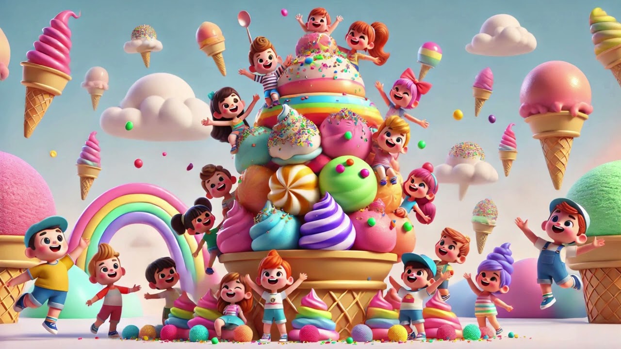 🍦🏰 "The Ice Cream Tower: A Sweet and Silly Adventure for Kids!" 🍦🏰