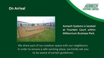 Asmech Systems Ltd Health and Safety Presentation