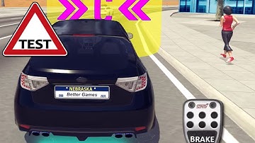 Driving Test #1 - City Car Driving School Sim 3D - Android Ios Gameplay