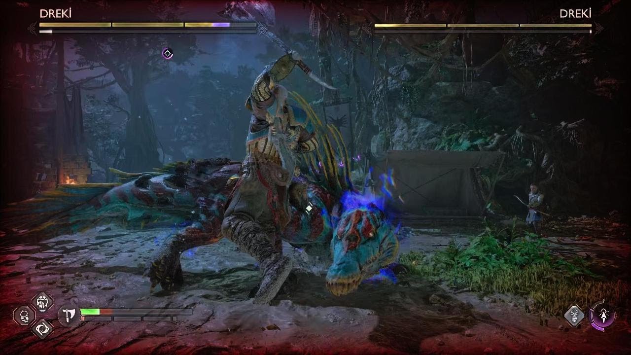 God of War Ragnarök DREKİ Boss Battle - PS5 - YouTube
