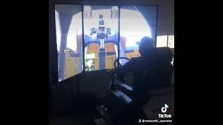 Wheel loader simulator! It’s amazing!!!! #simulator #motionsimulator #simulation #heavyequipment screenshot 3