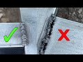 beginner welder mistakes, secret technique of welding galvanized thin metal