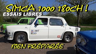 Des Proprios de SIMCA 1000 Rallye 2 et une petite Préparation à 180CH pour 800kg !! 😱