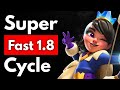 I Played the FASTEST 1.8 Elixir Princess Cycle Deck