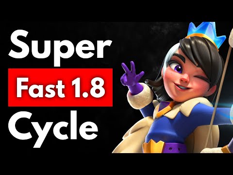 I Played the FASTEST 1.8 Elixir Princess Cycle Deck