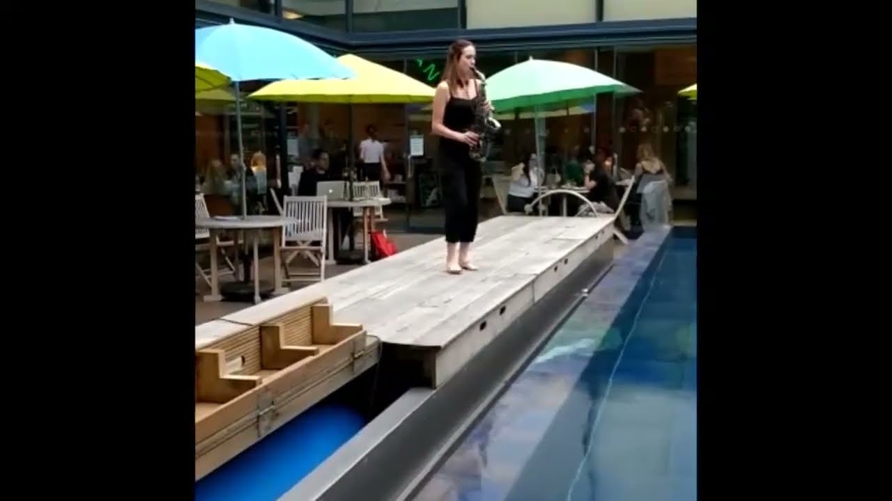 Live Sax & Drums @ Thames LIDO Berkshire