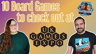 Top 10 Board Games to play at UKGE 2026 . We pick the best of the show