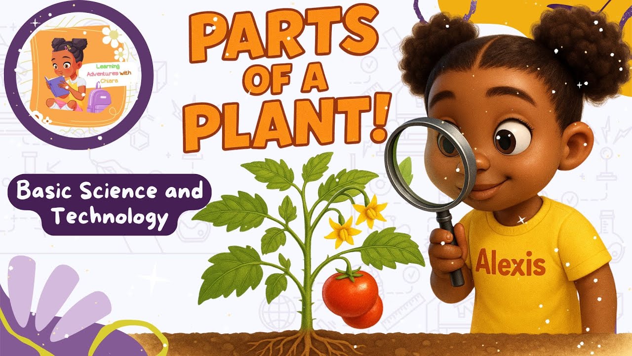Parts of a Plant for Kids | Basic Science Lesson with Animation - YouTube