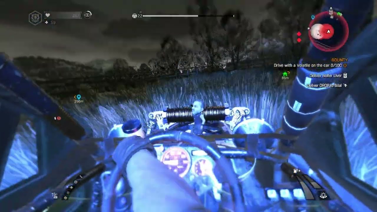 Dying Light The Following: 2 night pursuits in a buggy