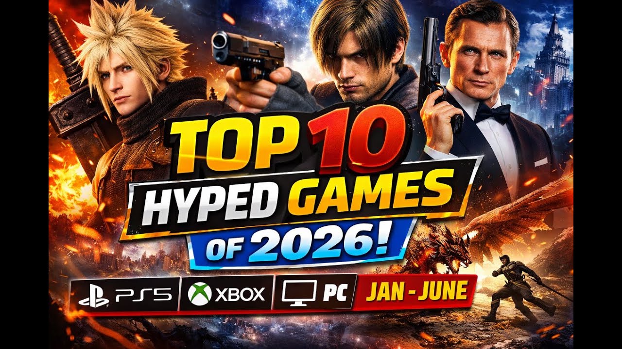 Biggest Games Releasing In 2026 First Half Top 10 Most Anticipated 