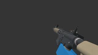 Modern Warfare M4 Prisma3D animation
