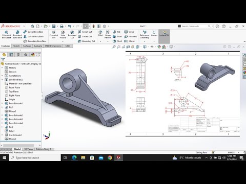 Solidworks tutorial for beginners in Hindi CAD| CA tutorial for ...