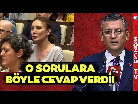 Özgür Özel'den Bahar Feyzan'ın Sorularına Gündem Olacak Cevaplar!