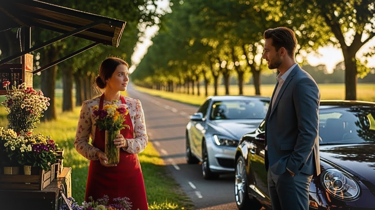 El millonario solo quería comprar flores para su abuela… hasta que encontró al amor de su vida.