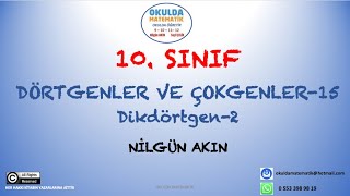 Di̇kdörtgen-Ii Dörtgenler Ve Çokgenler-15