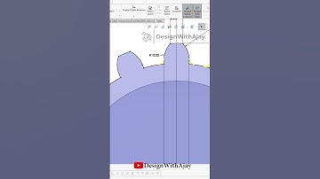 How to design a Spiral Bevel Pinion | design with ajay | #shorts #newshorts