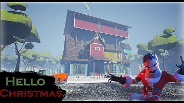 Hello Christmas (PART 1) | Hello Neighbor Mod Gameplay